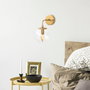Opviq Horn - 12216 Lámpara de pared dorada